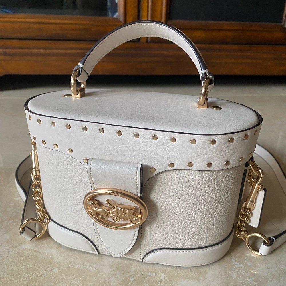 Coach Pebbled Leather Crossbody